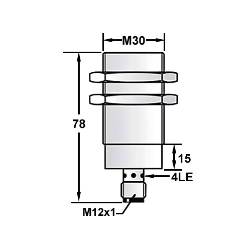 KJTDQ inductive style inductive proximity sensor long range manufacturers for packaging machinery-1