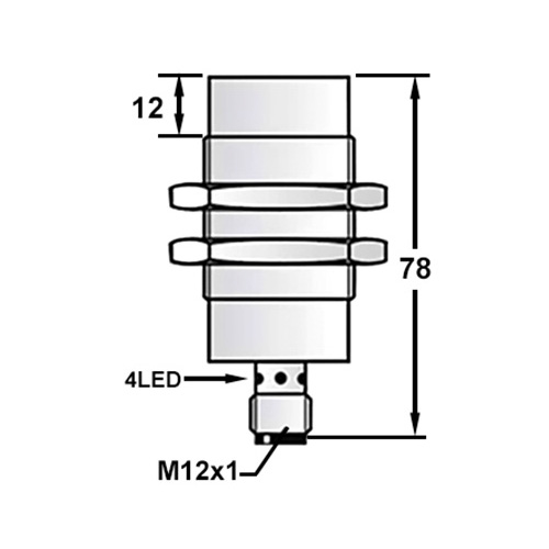 quality long range inductive proximity sensor factory for plastics machinery-1