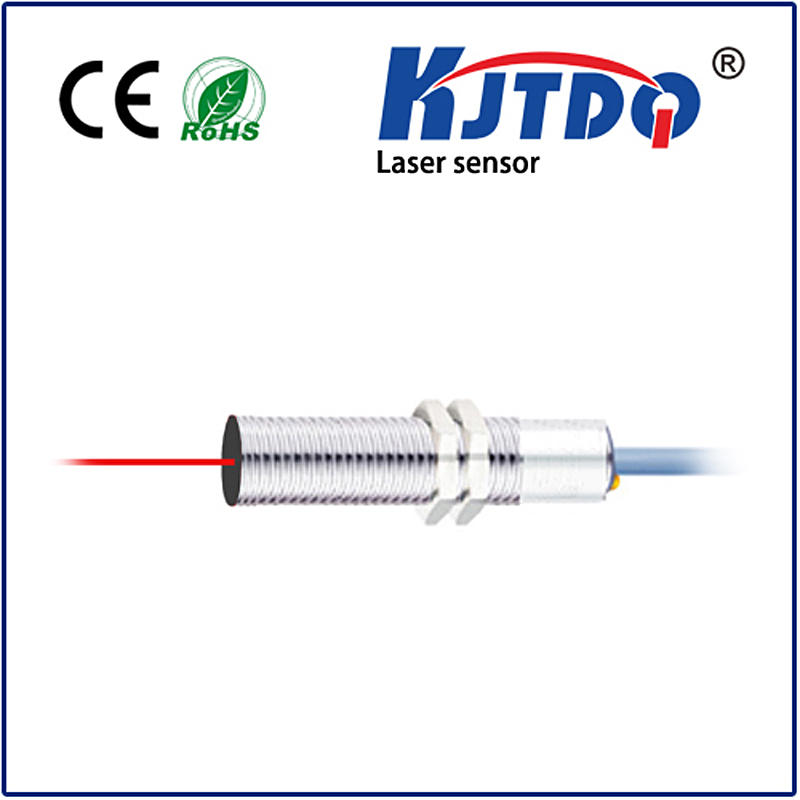 M12 laser sensor diffuse PNP NPN NO NC Sn=200/300mm adjustable