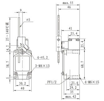 KJTDQ easy to use high temp limit switch Suppliers for Detecting objects-1