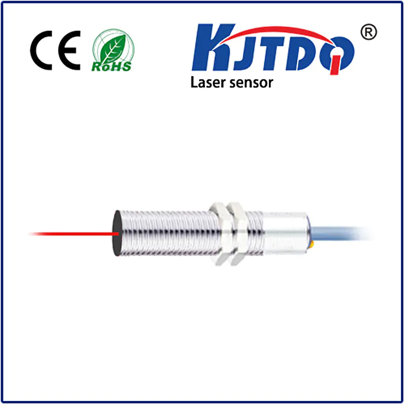 M12 Laser photoelectric sensor diffuse type