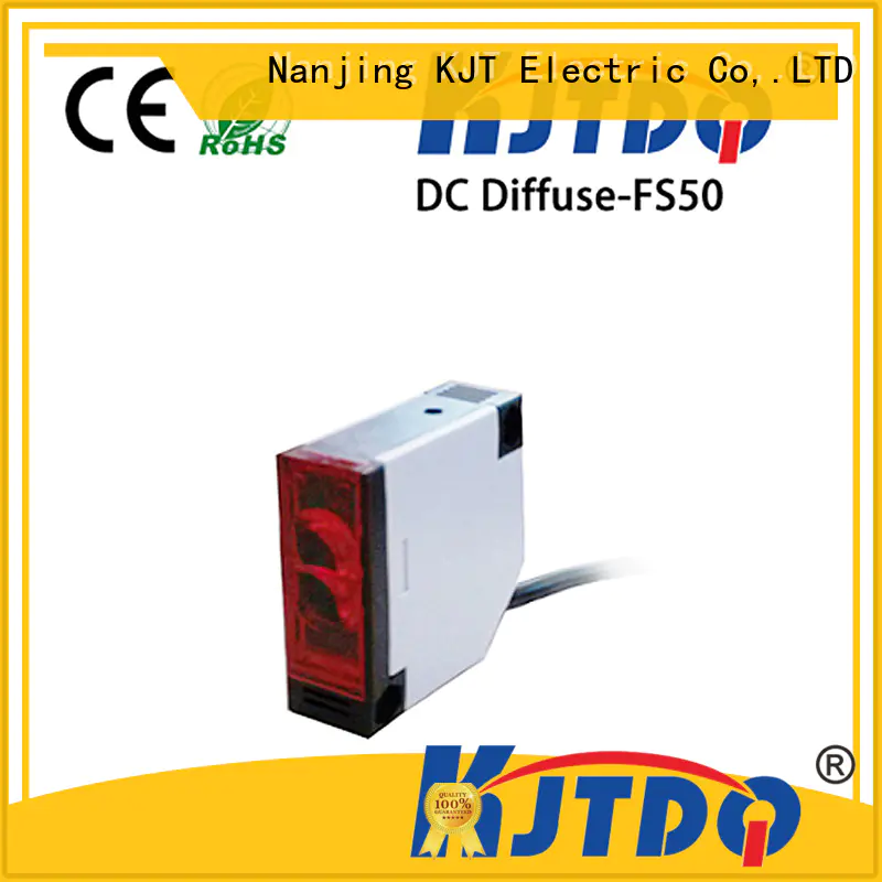 KJTDQ photoelectric sensor types manufacturer for industrial cleaning environments